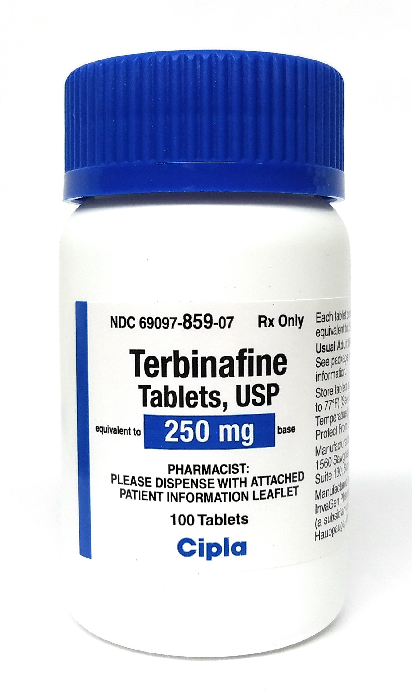 Image of Terbinafine 250mg per Tablet