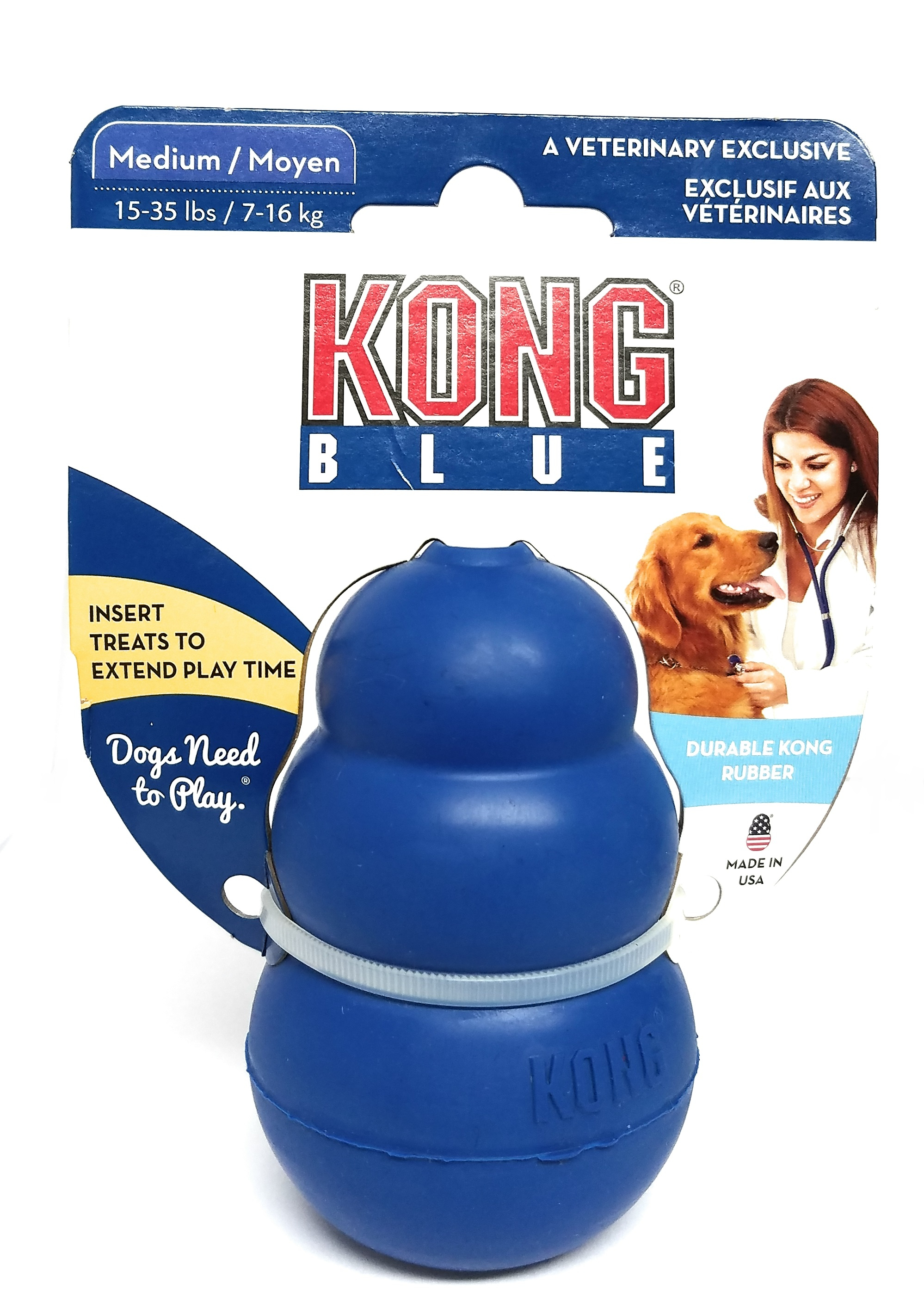 Kong Blue Is Made Of Radiopaque Rubber