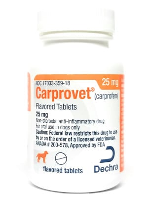 Image of CarproVet Flavored Tablets 25 mg