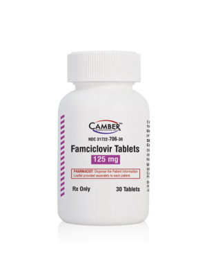 Image of Famciclovir Tablets  30 Count bottle for Cats