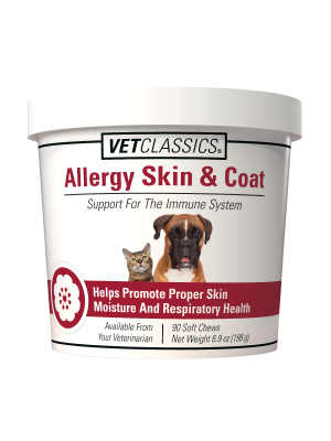 Image of Allergy Skin and Coat Soft Chews for Dogs and Cats, 90 Count