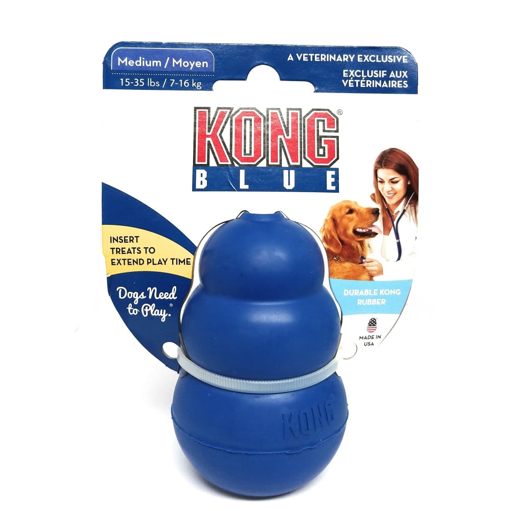 Verfijnen Promoten delicatesse KONG Blue is made of radiopaque rubber
