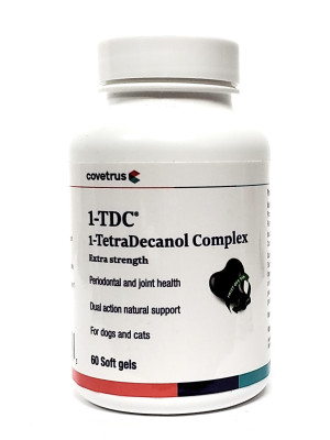 Image of 1-TDC TetraDecanol Complex (Formerly TDC) Periodontal and Joint Health for Dogs and Cats 60 ct