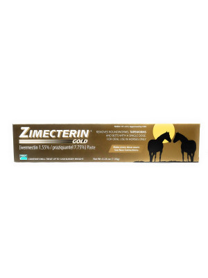 Image of Zimecterin Gold Horse Wormer -1 single dose