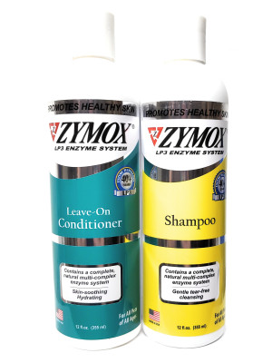 Image of Zymox Enzymatic Shampoo and Leave-On Conditioner