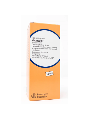 Image of Vetmedin 10 mg, Single Chewable Tablet