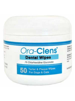 Image of Ora-Clens Dental Wipes 50 Count