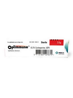 Image of Optimmune 0.2%Cyclosporine, USP 1 x 3.5g Tube