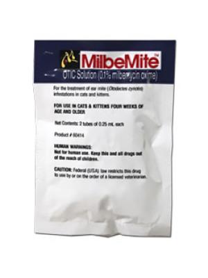 MilbeMite Otic Solution 0.25 ml Tubes