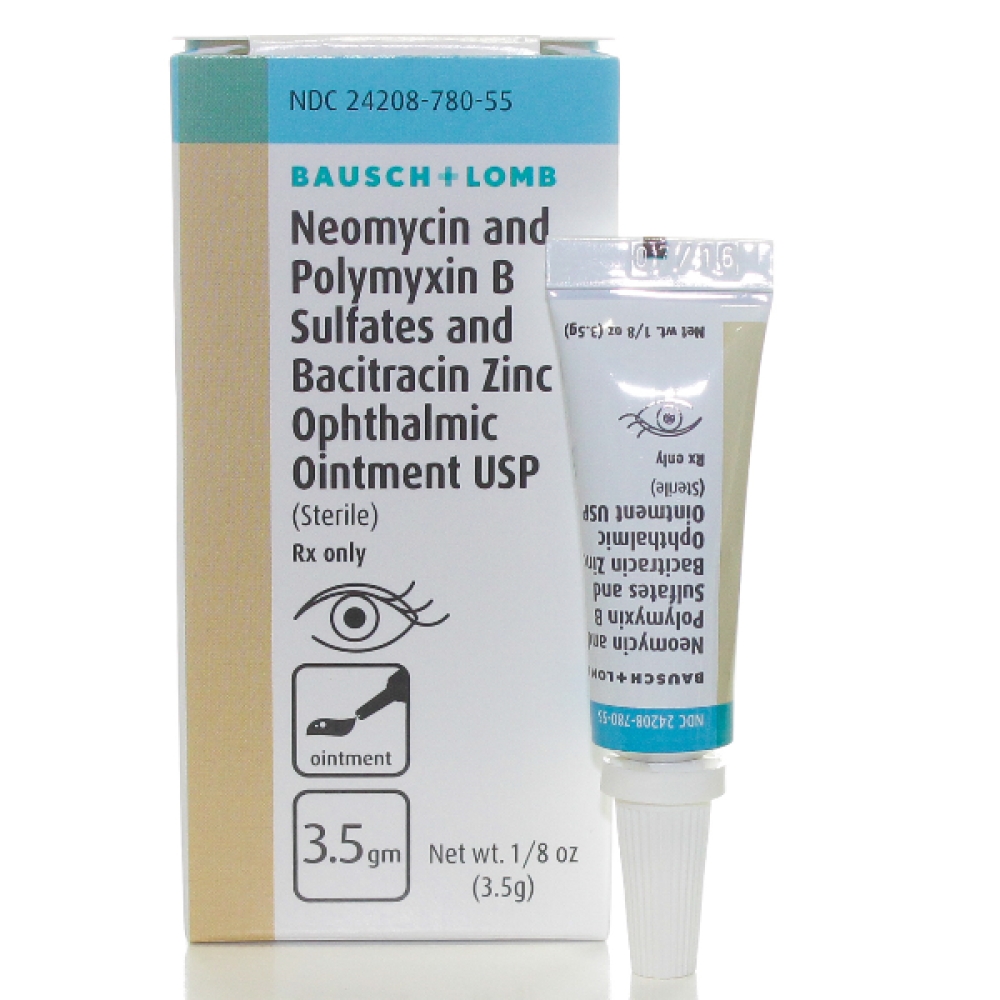 Neomycin/Polymyxin/Bacitracin Ophthalmic Ointment Generic