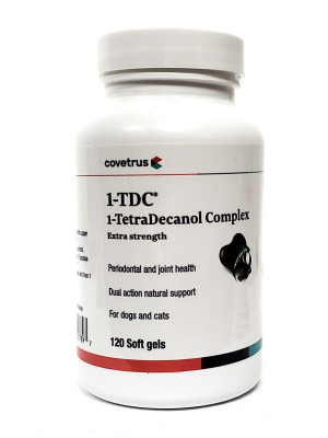 Image of 1-TDC TetraDecanol Complex (Formerly TDC) Periodontal and Joint Health for Dogs and Cats 120 ct