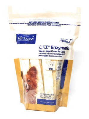 CET Enzymatic Oral Hygiene Chews for Dogs