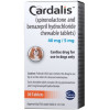 Cardalis 40mg/5mg Chewable Tablets, 30 Count Bottle large image