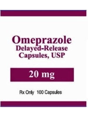 Image of Omeprazole 20mg Delayed-Release Capsules 100 Count