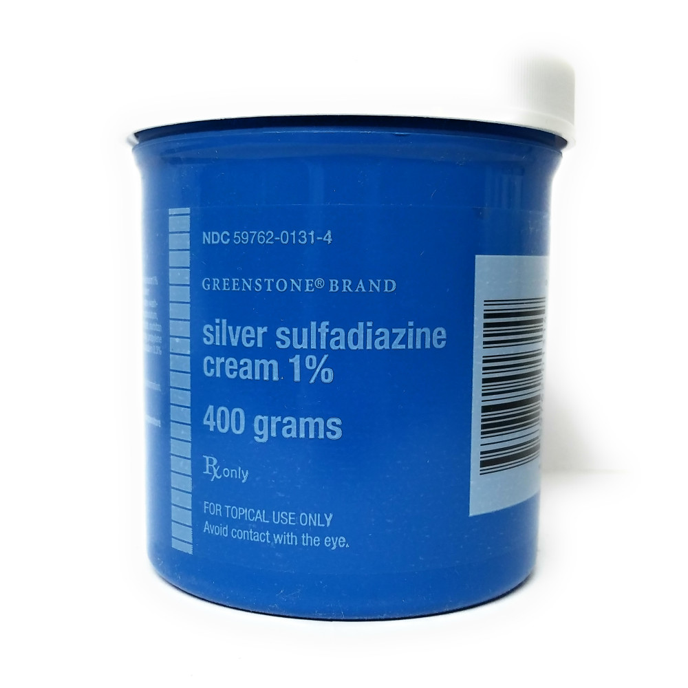 Silver Sulfadiazine 1% Cream 50gm - Generic Silvadene 