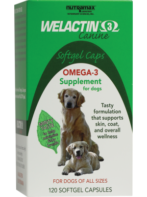 Image of Welactin for Dogs Capsules 120ct