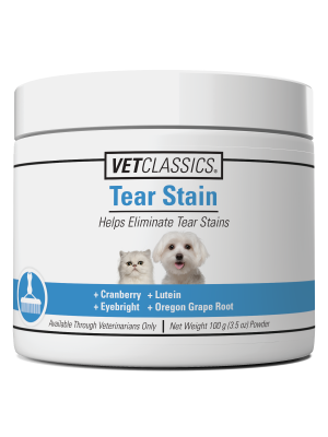 Image of Tear Stain Supplement Powder for Dogs and Cats 100gm