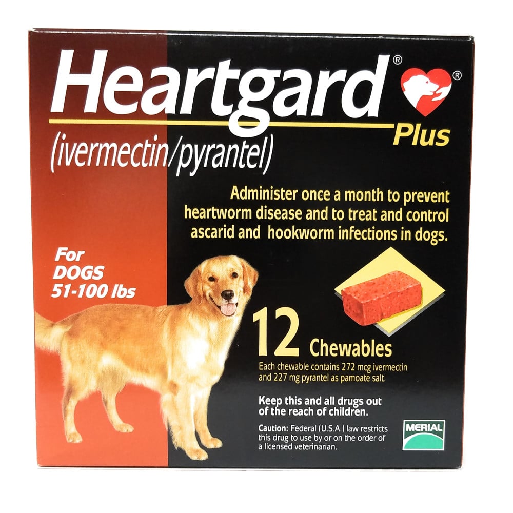 Heartgard Plus Heartworm Medicine For Dogs Vet Approved Rx