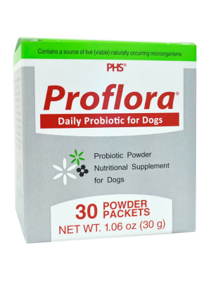 Image of Proflora Probiotic Powder for Dogs, 30 Powder Packets