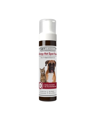 Image of Allergy Hot Spot Foam for Dogs and Cats 8oz