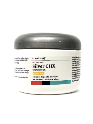 Image of Silver CHX Wipes with MicroSilver and Ceramide III (formerly BioHex Wipes)