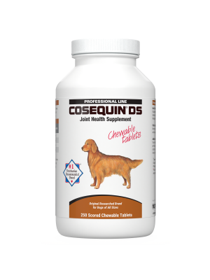 Image of Nutramax Cosequin DS Joint Health Supplement for Dogs - With Glucosamine and Chondroitin Chewable Tablets