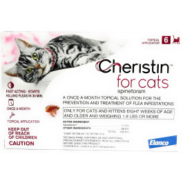 Cheristin for Cat FLEA TREATMENT within 12 hours Long Lasting Prevention 1Pcs US 