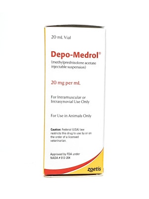 Image of Depo Medrol Injectable 20mg/ml 20 ml bottle