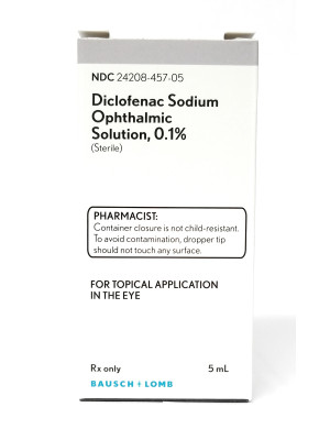 Image of Diclofenac Sodium Ophthalmic Solution 0.1% 5ml Bottle